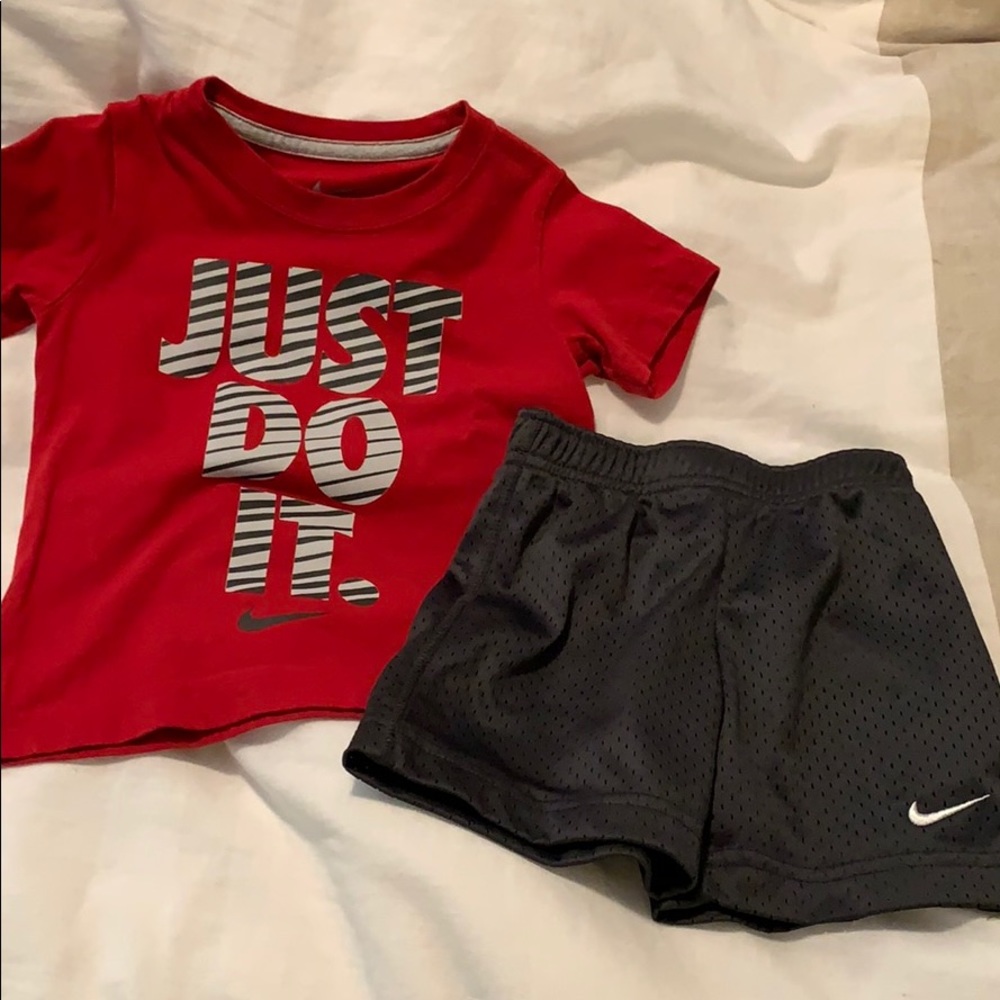 Nike 2T outfit (shorts and T-shirt)